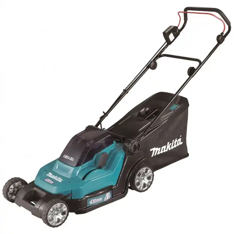 Abverkauf B-WARE Makita DLM432Z Akku-Rasenmäher 43 cm, 2x18V, ohne Akku BESCHÄDIGTE VERPACKUNG