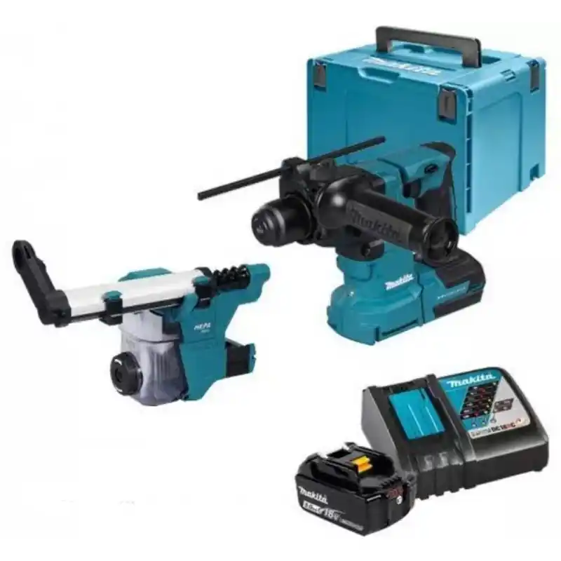 Makita DHR183RTWJ Akku-Bohrhammer SDS+, Li-ion LXT 18V/5,0Ah Echt