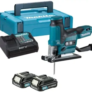 Geprüft Makita JV102DSAJ Pendel-Stichsäge Li-ion CXT (2x2,0Ah/12V) Makpac