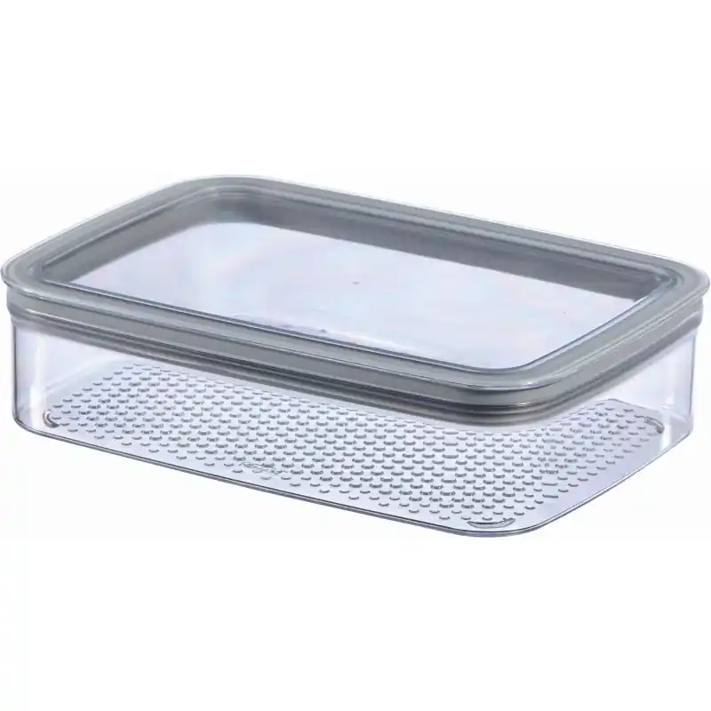 Top-Angebot CURVER DRY RECTANGULAR 1,4L Vorratsdose 22,5x16x6cm transparent/grau 07276-840