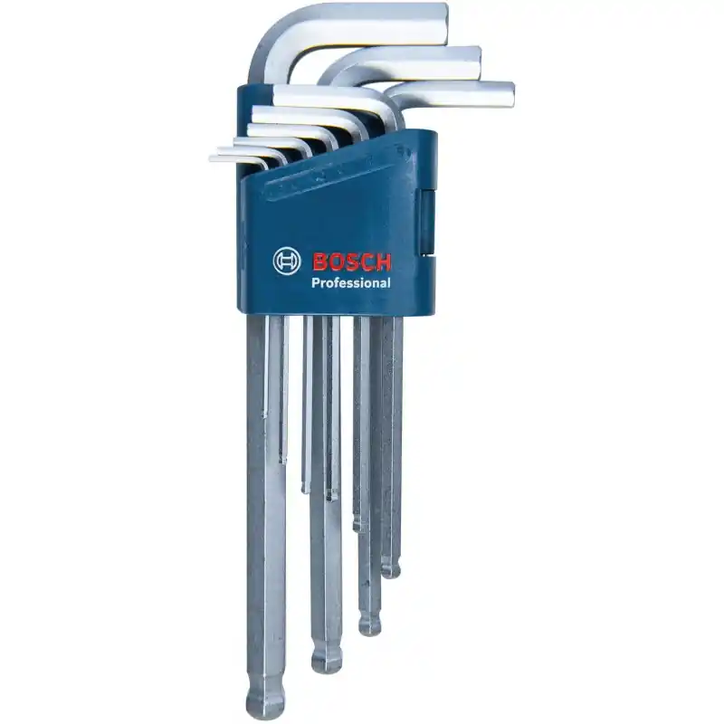 Sale BOSCH Innensechskantschlüssel, 9 Stück 1600A01TH5