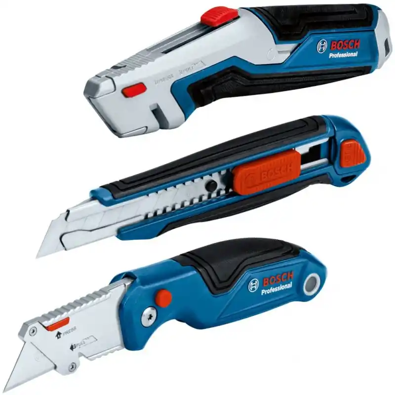 Ausverkauf BOSCH Combo Kit Messer-Set, 3-tlg. 1600A027M4
