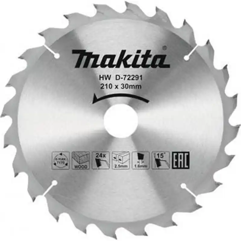 Makita D-72291 Sägeblatt Holz 210x2,5x30mm 24Z Must-Have