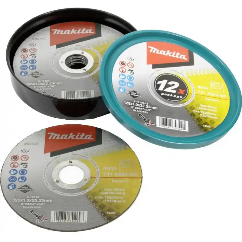 Makita E-17120-12 Trennscheibe Trennscheibe 125x1.0x22.23mm inox Abverkauf