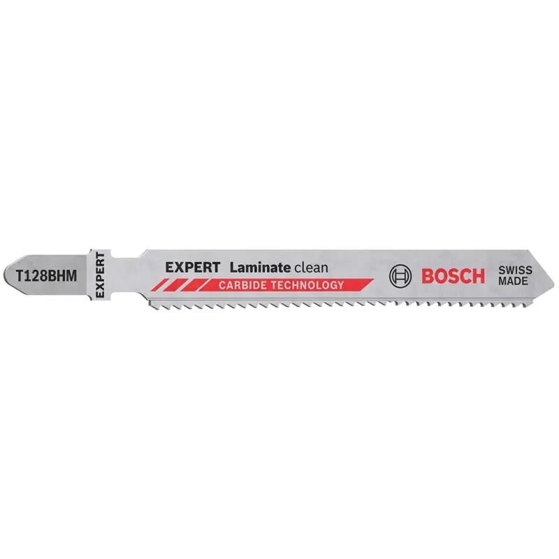 BOSCH EXPERT ‘Laminate Clean’ T128 BHM Stichsägeblatt, 3 Stück 2608901707 Markenware