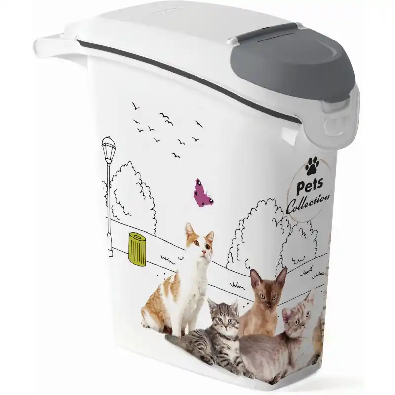 CURVER Futtercontainer 10kg/23L Katzen 03882-E26 Mega-Angebot
