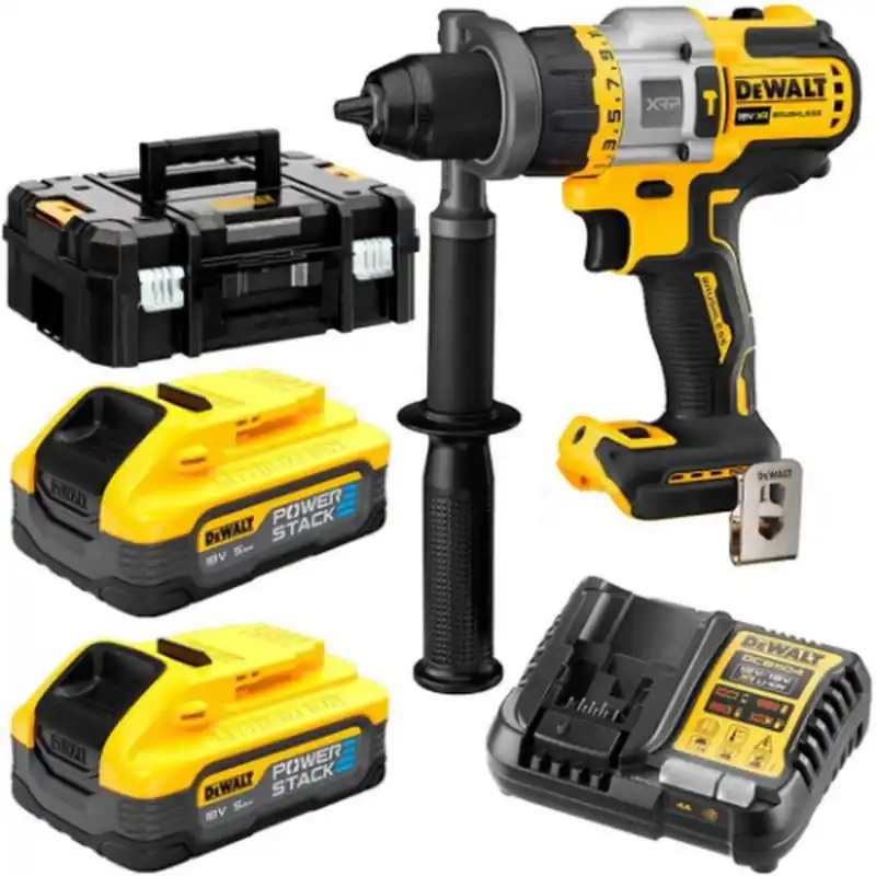 DeWALT DCD999H2T-QW Akku-Schlagbohrschrauber (126Nm/18V/2x5,0Ah PowerStack) Tstak Heißes Angebot