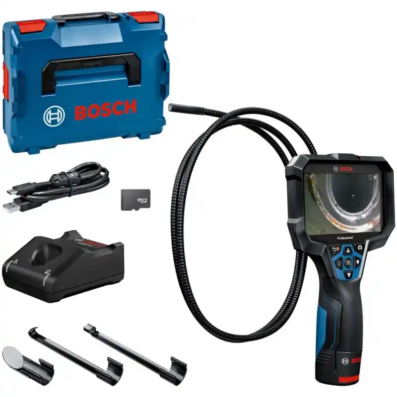 Geprüft BOSCH GIC 12V-5-27 C Inspektionskamera, 1x 12V 2,0Ah, L-BOXX 136 0601241401