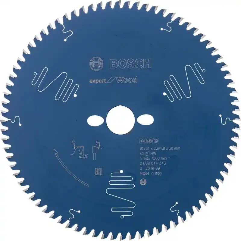 Top-Seller BOSCH Expert for Wood Kreissägeblatt WO T 254x30-80 2608644343
