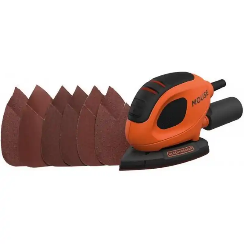 Black Decker BEW230-QS Mouse Dreieckschleifer (55W) Garantierte Lieferung