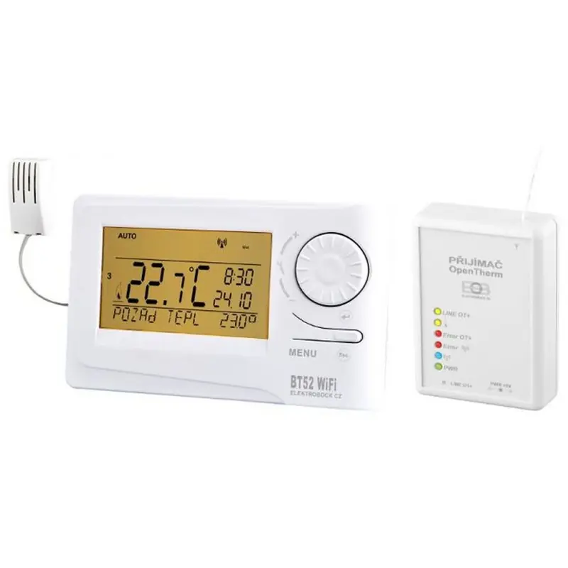Sichere Zahlung ELEKTROBOCK BT52 WIFI Drahtloser OpenTherm-Thermostat