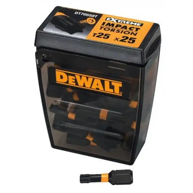 Online Kaufen DeWALT DT70558T-QZ Impact Torsion BitSet T25, 25mm