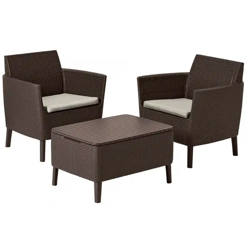 KETER SALEMO Balkon-Set, braun/beige 17205935 Markenware