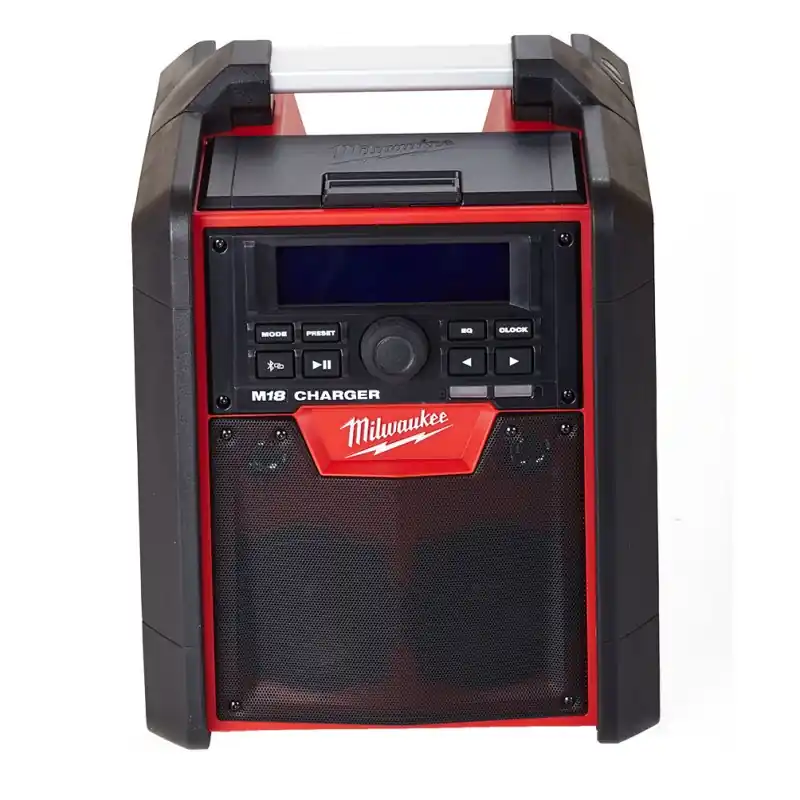 Finale Aktion Milwaukee M18 RC-0 Bluetooth Akku-/netz-radio mit ladefunktion (18V/Ohne Akku) 4933446639