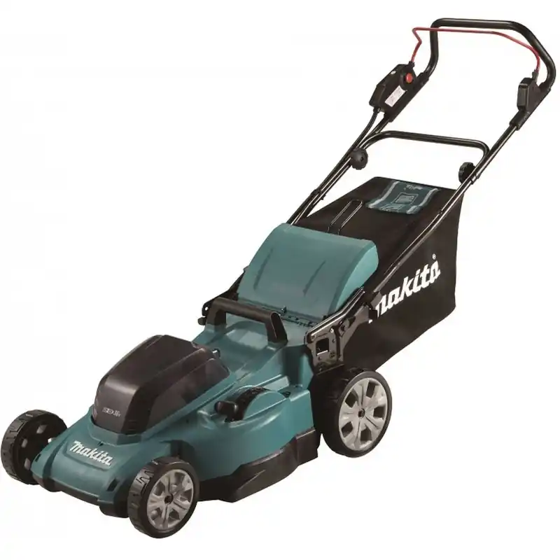 Beliebt Makita DLM480CT2 Akku-Rasenmäher 480mm Li-ion LXT (2x18V/2x5,0Ah)