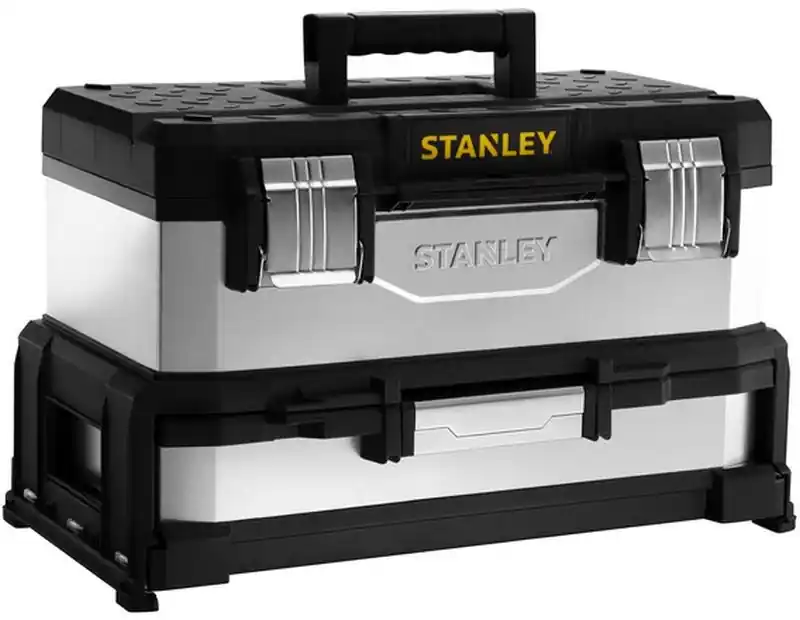 Stanley 1-95-830 Verzinkte Werkzeugbox mit Schublade Preisreduziert