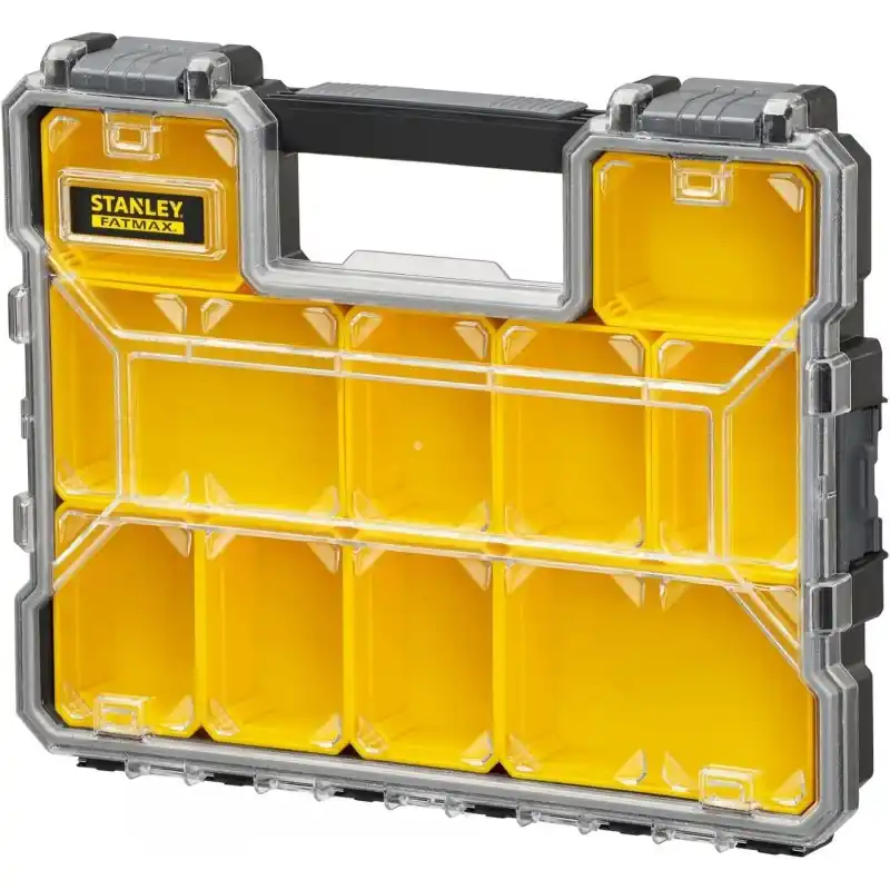 Highlight Stanley 1-97-519 FatMax Professioneller flacher Organizer mit Kunststoffverschlüssen