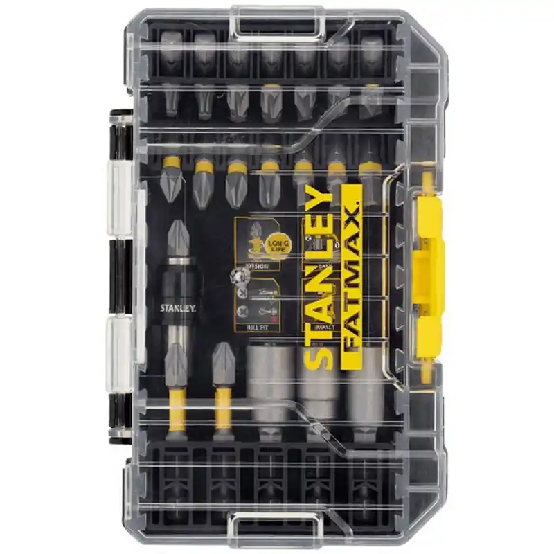 Neu Stanley STA88557 32-teiliges Torsion Schrauberbit-Set