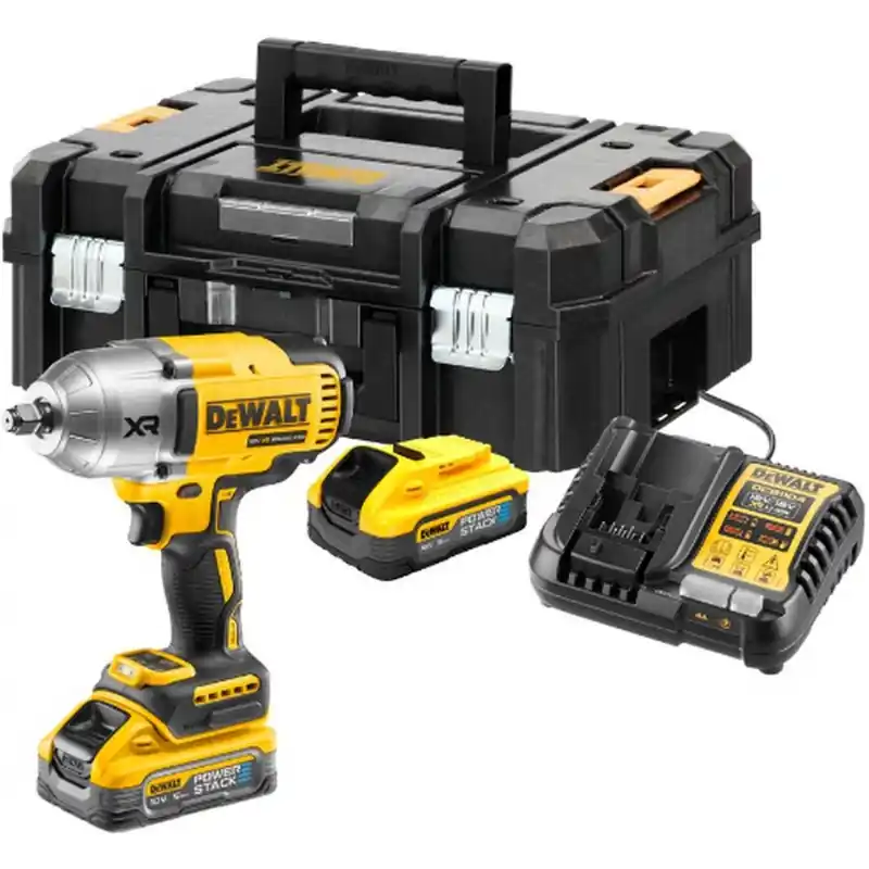 Schneller Versand DeWALT DCF900H2T-QW Schlagschrauber 1/2" (1898Nm/18V/2x5,0Ah PowerStack) Tstak