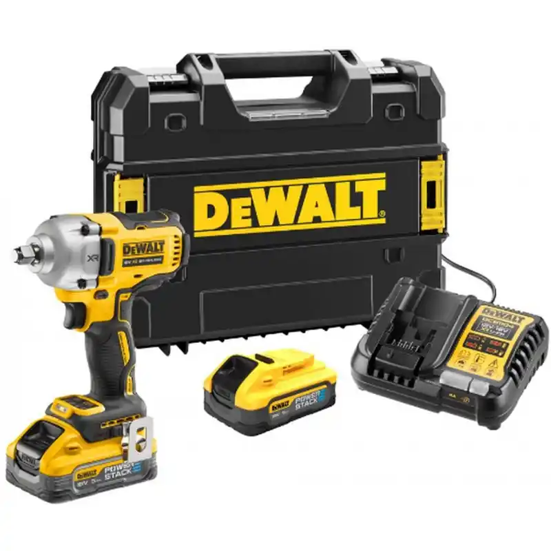 Super-Preis DeWALT DCF891H2T-QW Schlagschrauber 1/2" (1084Nm/18V/2x5,0Ah PowerStack) Tstak