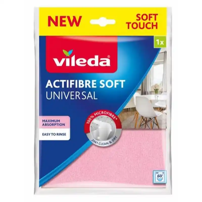 Neue Kollektion VILEDA Allzwecktuch Actifibre Soft steht, 1 Stück 171805