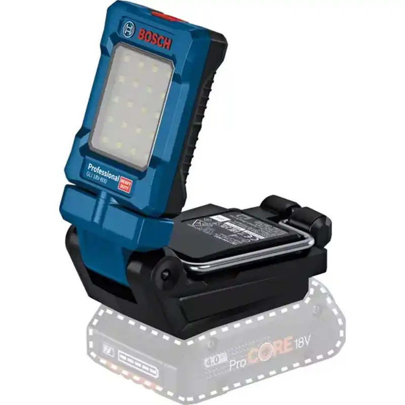 Solange Der Vorrat Reicht BOSCH GLI 18V-800 PROFESSIONAL Akku-Leuchte 0601443600