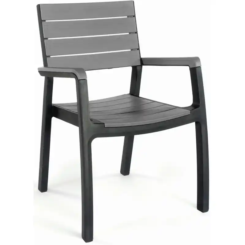KETER HARMONY Gartenstuhl, 59 x 60 x 86 cm, graphit/grau 17201284 Bestseller
