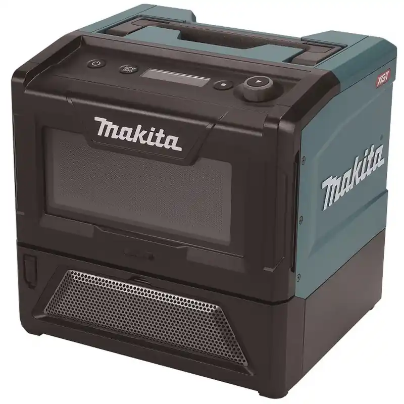 Begrenztes Angebot Makita MW001GZ Akku-Mikrowelle kkubetrieben, 500 Watt, Garraum 8 Liter, XGT 40V