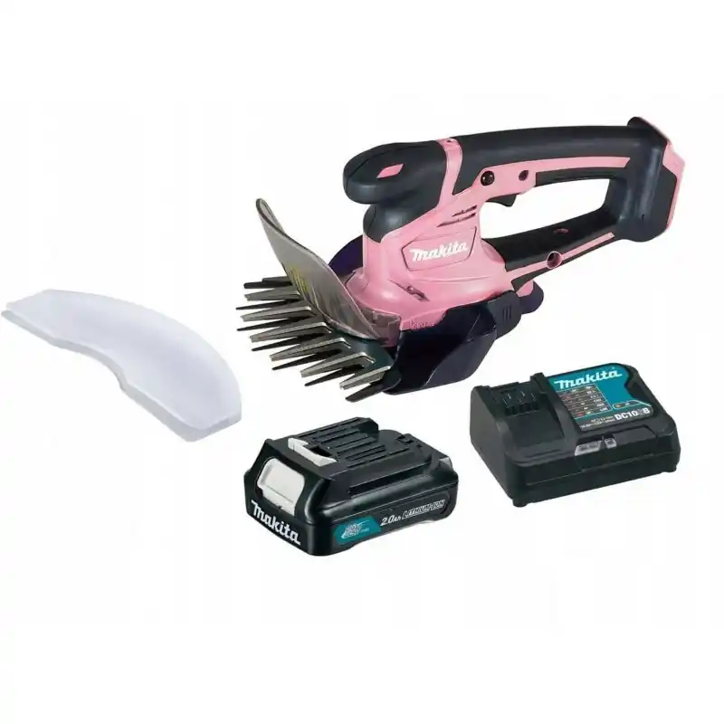 Makita UM600DSAP Akku-Grasschere Li-ion CXT 1x2,0Ah/12V (Makita Pink) Nur Heute