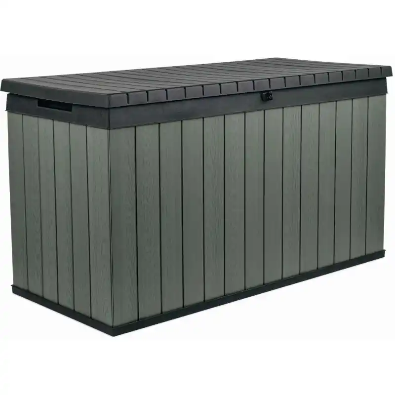 KETER DARWIN 570L Garten-Aufbewahrungsbox 142,5 x 65,3 x 78,2 cm, grün 17211696 Ausverkauf