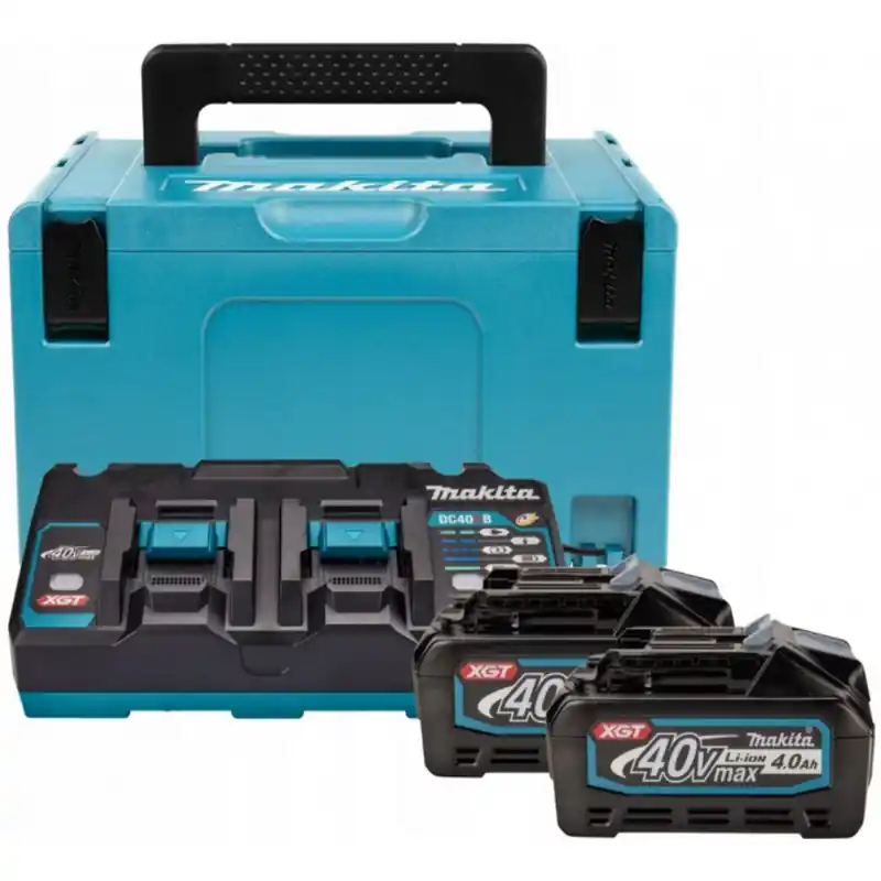 Makita 191U00-8 Starter Set Li-ion XGT40V 2xBL4040+1xDC40RB+Makpac Online Kaufen