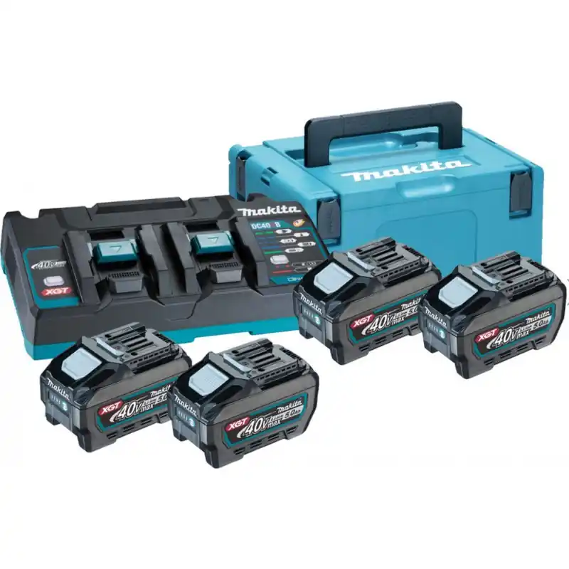 Sichere Zahlung Makita 191U42-2 Akku Starter Set Li-ion XGT 40V 4xBL4050F+1xDC40RB+Makpac