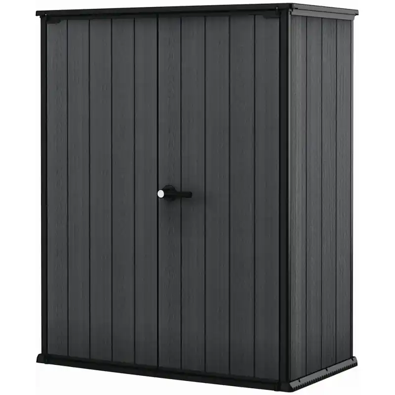 Neue Kollektion KETER CORTINA ALTO 1400L Gerätehaus, 140 x 73,6 x 170,4 cm, grau 17212412