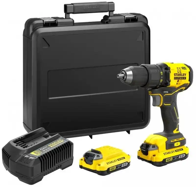 Stanley SFMCD710D2K-QW V20 Akku-Bohrschrauber (60Nm/18V/2x2,0Ah), Koffer Letzte Chance