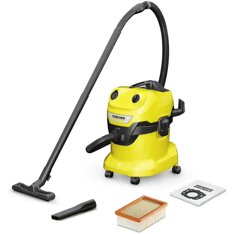 Direkt Vom Hersteller Kärcher WD 4 V-20/5/22 Nass-/Trockensauger mit Blasfunktion (1100W/20L) 1.628-209.0