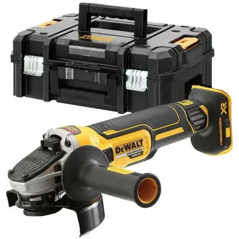 Schnäppchen DeWALT DCG405FNT-XJ Akku-Flachkopf (18V/125mm) ohne akku, Tstak