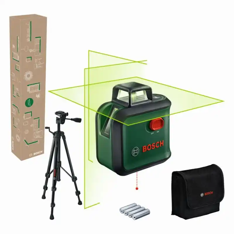 Beliebt BOSCH AdvancedLevel 360 Set Kreuzlinien-Laser 0603663BZ1