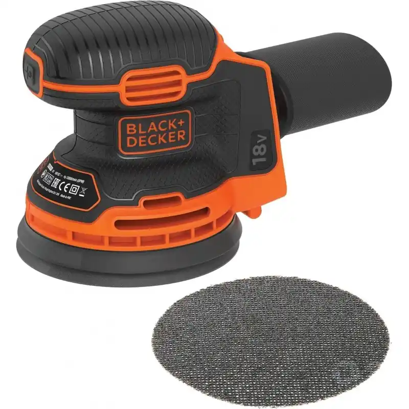 Black Decker BDCROS18N-XJ Akku-Exzenterschleifer (125mm/18V/ohne akku und Ladegerät) Must-Have