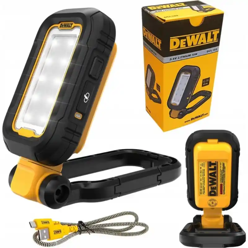Billig DeWALT DCL182-XJ Wiederaufladbar USB-C Aufgabe Licht