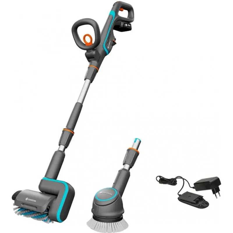 Finale Aktion Gardena AquaBrush Universal 04/18V P4A kku-Multi-Reiniger Ready-To-Use Set 14842-20