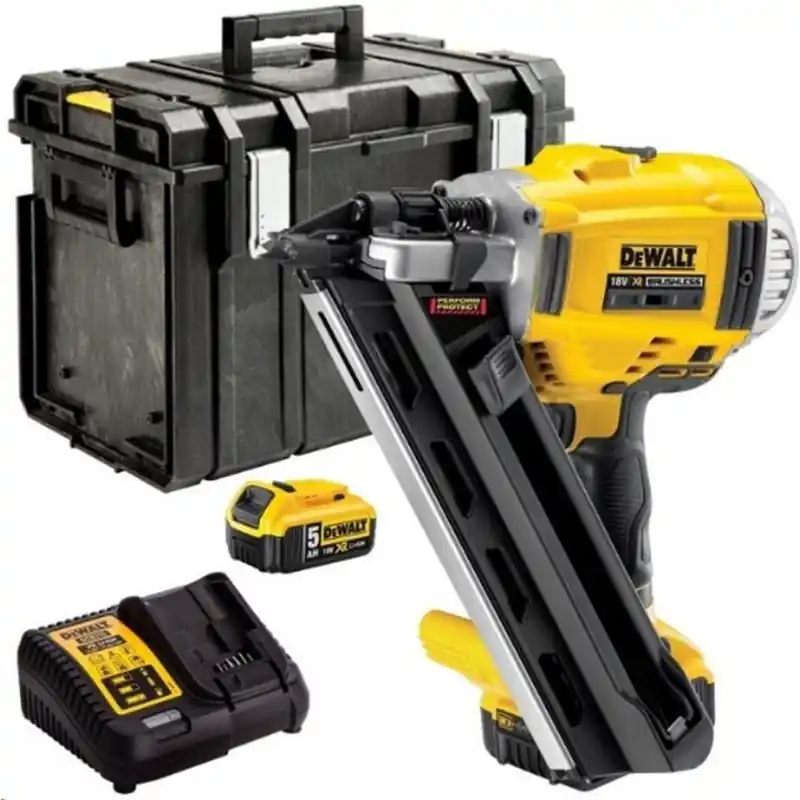 Sonderangebot DeWALT DCN693P2-QW Akku-Nagler XR (60mm/18V/2x5,0Ah) koffer