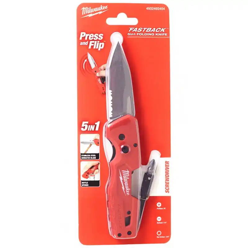 Billig Milwaukee FastBack Klappmesser 5-in-1 4932492454