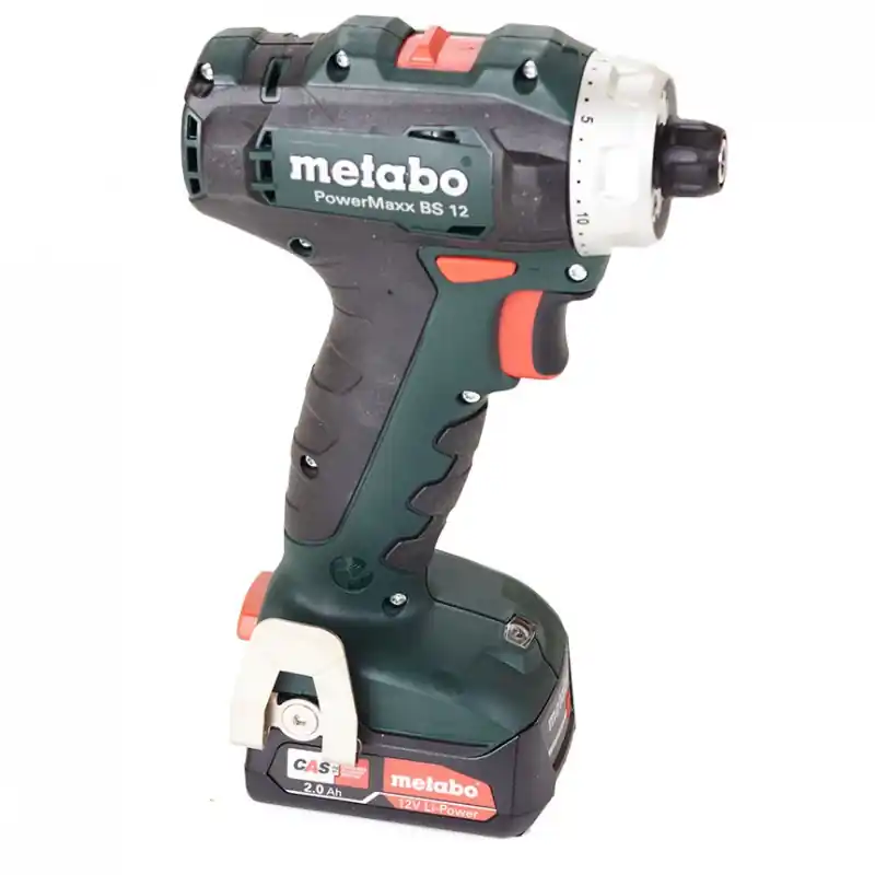 Metabo POWERMAXX BS 12 Akku-Bohrschrauber (12V/2x2,0Ah) MetaBox 601036500 Preisknaller