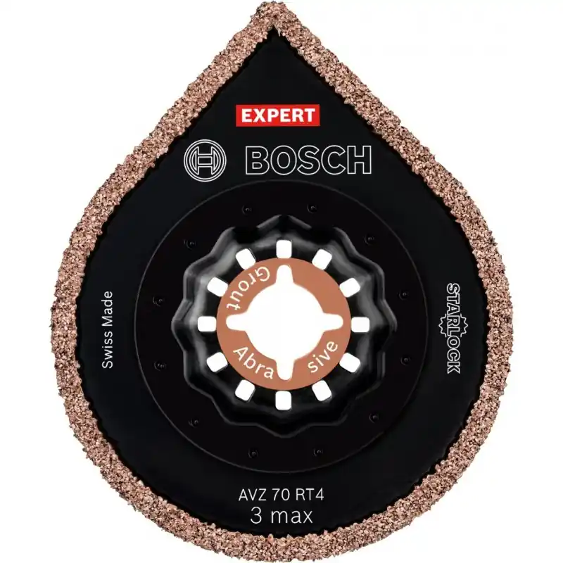 Garantierte Lieferung BOSCH EXPERT 3 max AVZ 70 RT4 Platte zum Entfernen von Fugen, 70 mm, 10 Stück 2608900042