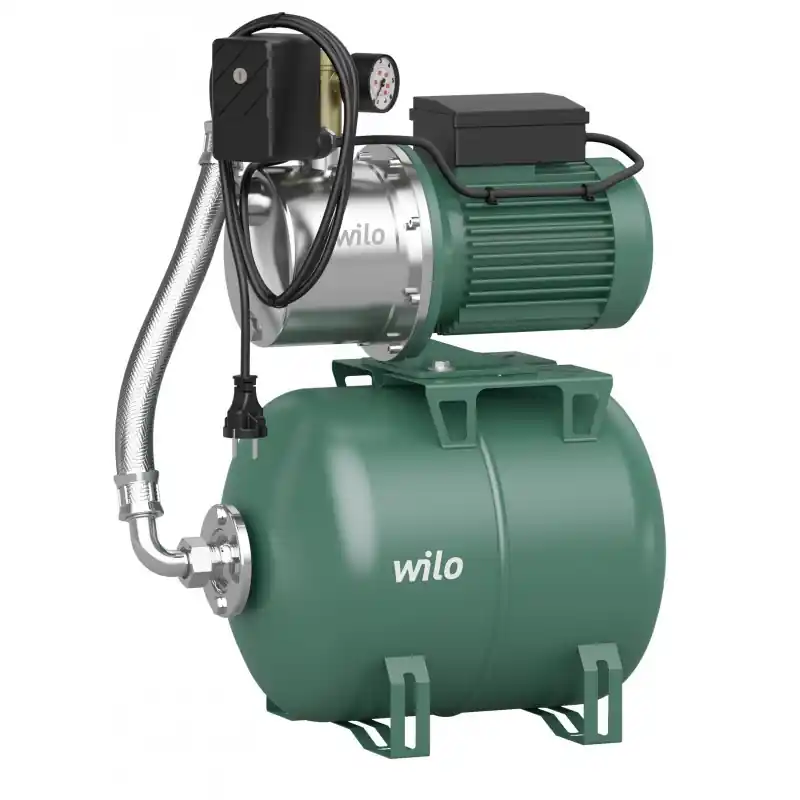 Wilo Jet HWJ 204-EM-50/2-2 – selbstansaugende Hauswasseranlage 50 l 4265555 Neu Im Sortiment