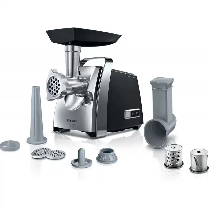Bosch Fleischwolf ProPower 2000 W Schwarz, chrome MFW67440 Neuheit
