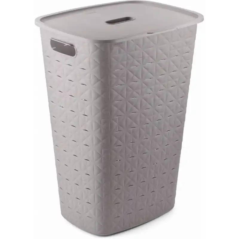 Billig CURVER SOFTEX 56L Wäschesammler 34 x 43,8 x 59,9 cm, grau 00571-Z70