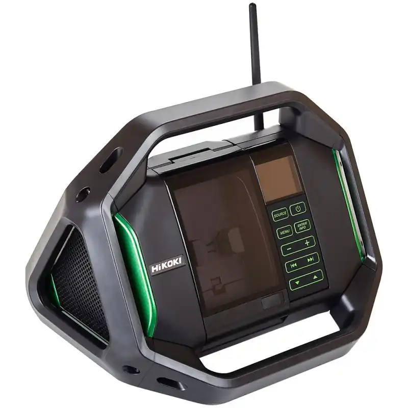 Preisreduziert HiKOKI UR18DSALW4Z Akku Baustellenradio 14,4/18V