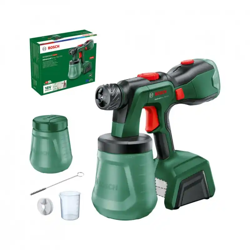 Billig BOSCH AdvancedSpray 18V-500 akku Spritzpistolen 0603208200