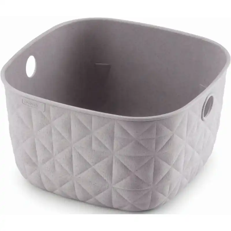 Must-Have CURVER SOFTEX XS 3L Körbchen 19,4 x 19,4 x 11,1 cm, grau 00570-Z70